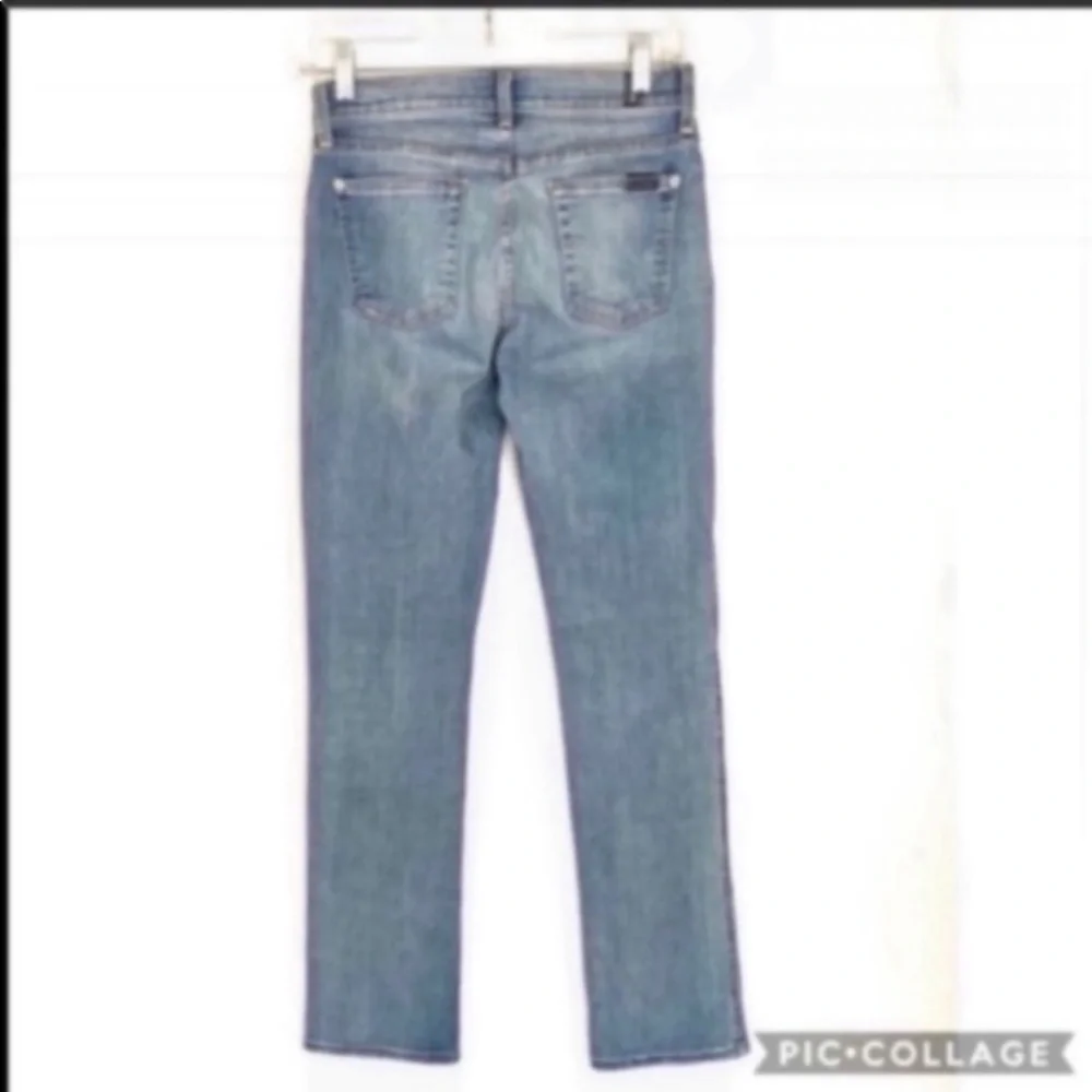 7 for All Mankind modern straight jeans size 25 - Picture 4 of 9